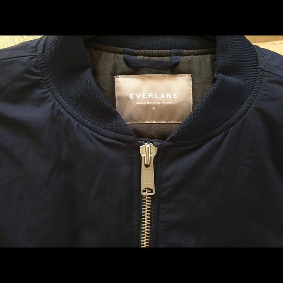 Everlane Cotton Bomber Mens Jacket 
